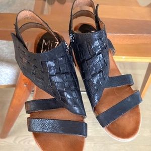 Women's leather sandals. ****Miz Mooz****
